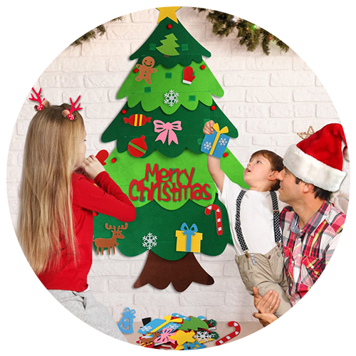 Árvore de Natal Montessori - Monte Você Mesmo!